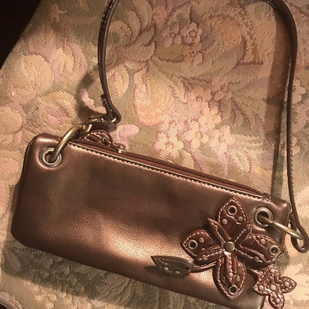 Flower hand bag